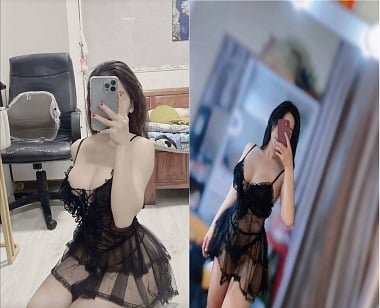 Hai Yen e o garoto satisfazem o sexo no hotel